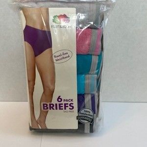 Fruit of the Loom Women's Briefs Panties Underwear Size 7 Large